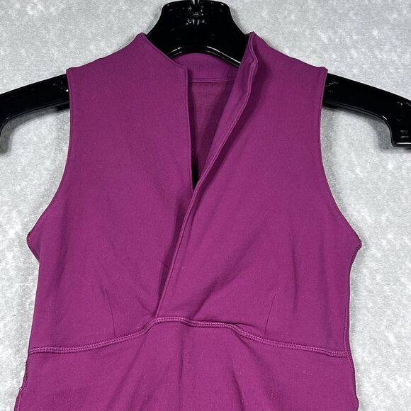 Lululemon Purple Tank Top Shirt Sleeveless Racerback Athletic Women’s Size: 4 - Picture 2 of 11
